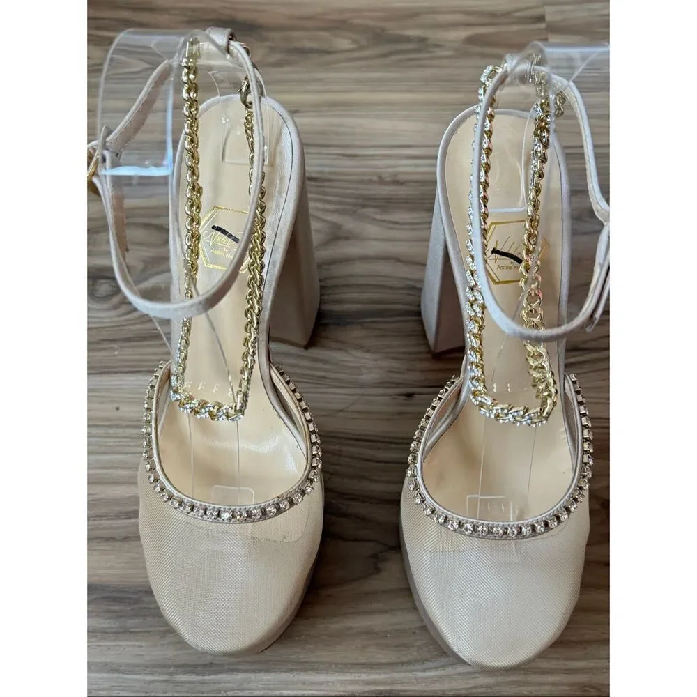 Nalebe HIGH-HEELS STELLAR in Beige EU 37.5 / US 7.5 $800